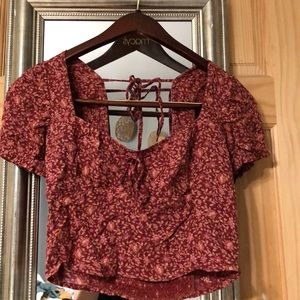 American eagle crop top